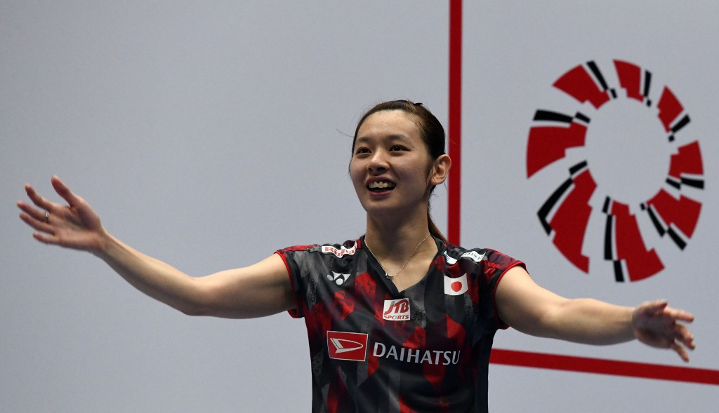 Sayaka Takahashi helped Japan to reach the Badminton Asia Mixed Team Championships final ©Getty Images