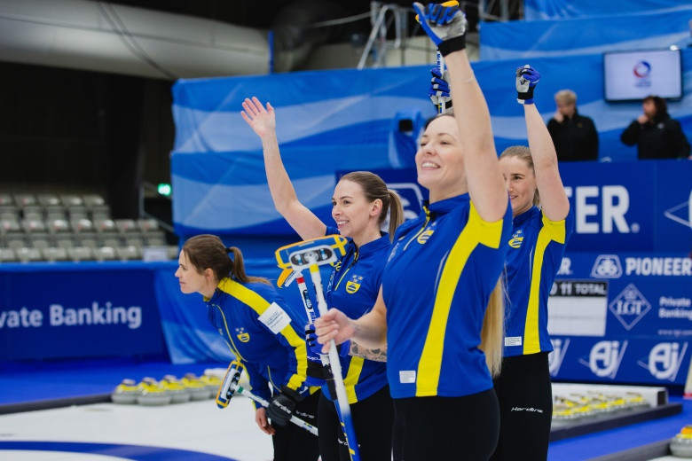 Sweden defeated Japan to make the finals of the World Women's Curling Championships ©Getty Images