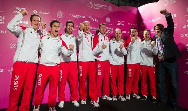 Switzerland were delighted with their performance today ©2015WGC/Twitter