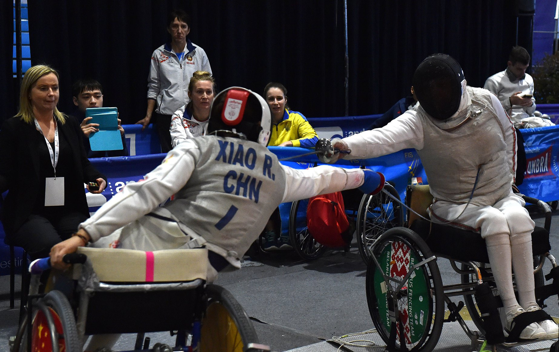 China and Russia take gold in team events at IWAS Wheelchair Fencing World Cup in Pisa