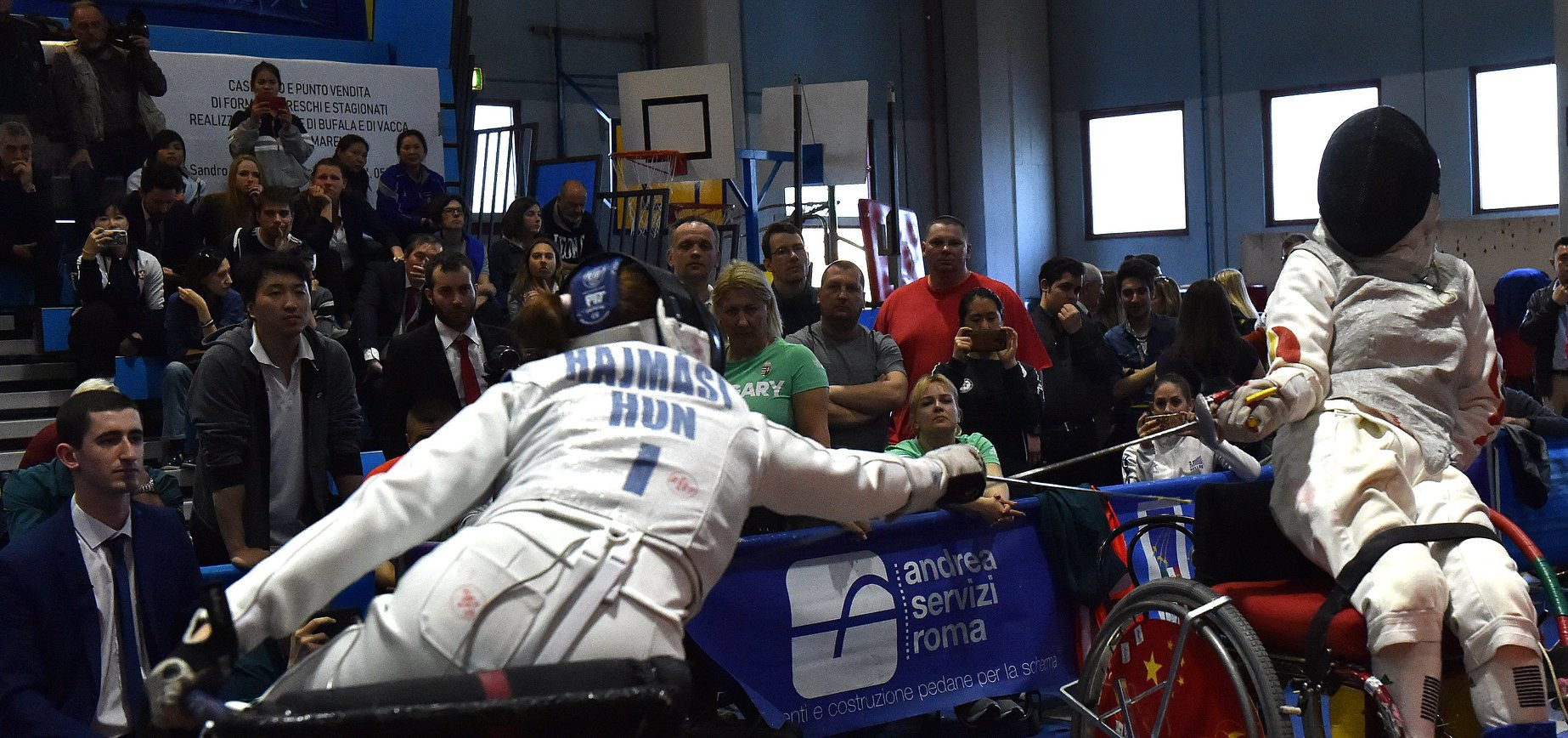 The IWAS Wheelchair Fencing World Cup took place at Via Federico Chiarugi in Pisa ©Facebook