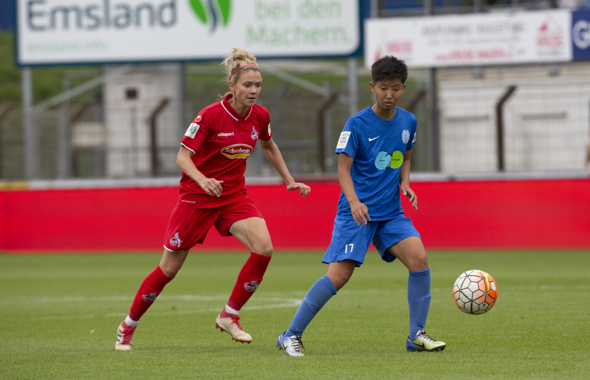 Shiho Shimoyamada plays for SV Meppen, a team in the second tier of the German Bundesliga ©Getty Images