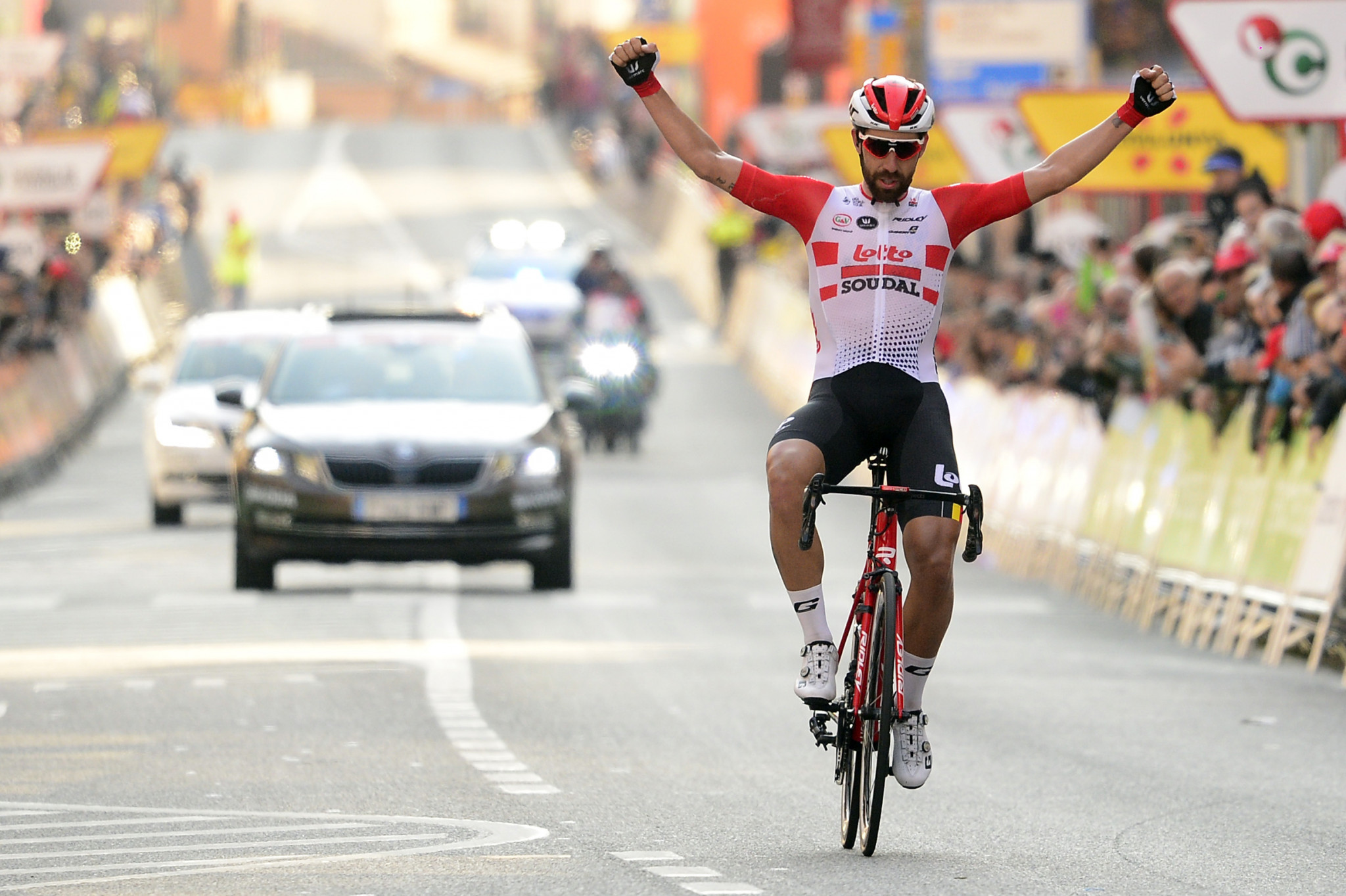 Thomas De Gendt soloed to victory on the first day of the Volta a Catalunya ©Getty Images