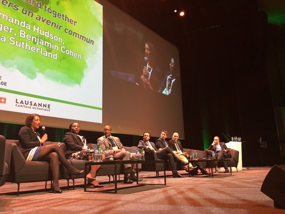 ITA director general Benjamin Cohen participated on a panel at the recent WADA symposium ©WADA