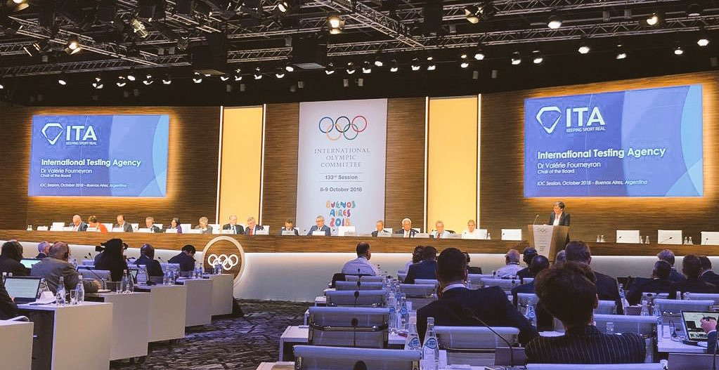 The ITA presented its mission and plan at the IOC Session in Buenos Aires last year ©ITA