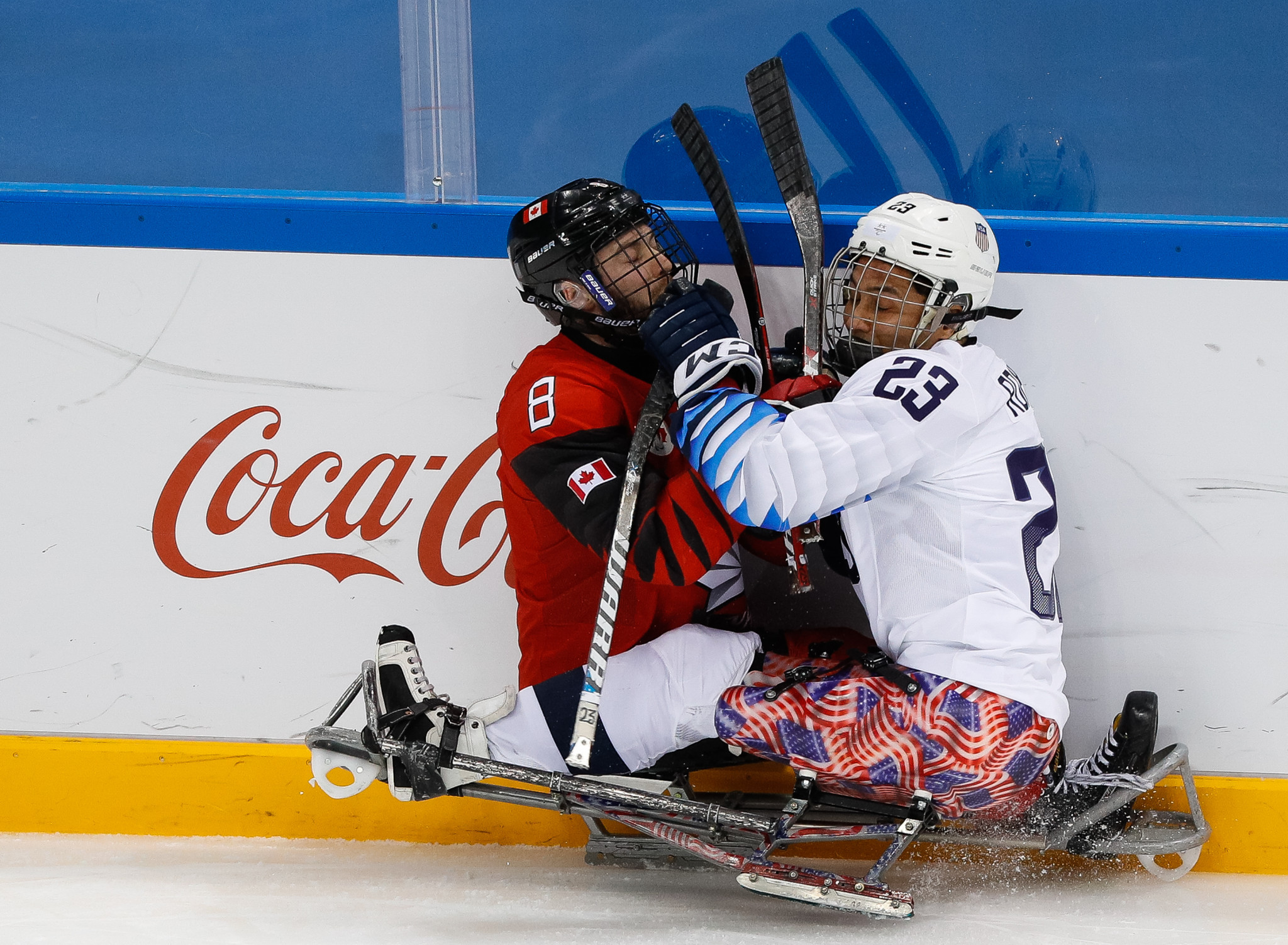 Canada and the United States will face eachother at the 2019 World Para Ice Hockey Championships in a rematch of the 2018 Pyeongchang Paralympic final, which the US won ©Getty Images