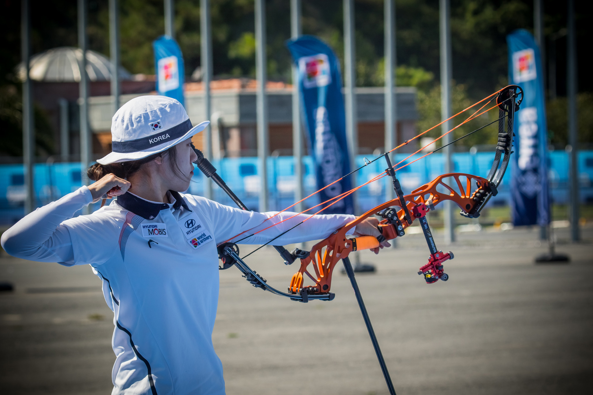 The Vanguard spotting scope will be used at international events such as the Archery World Cup ©Getty Images