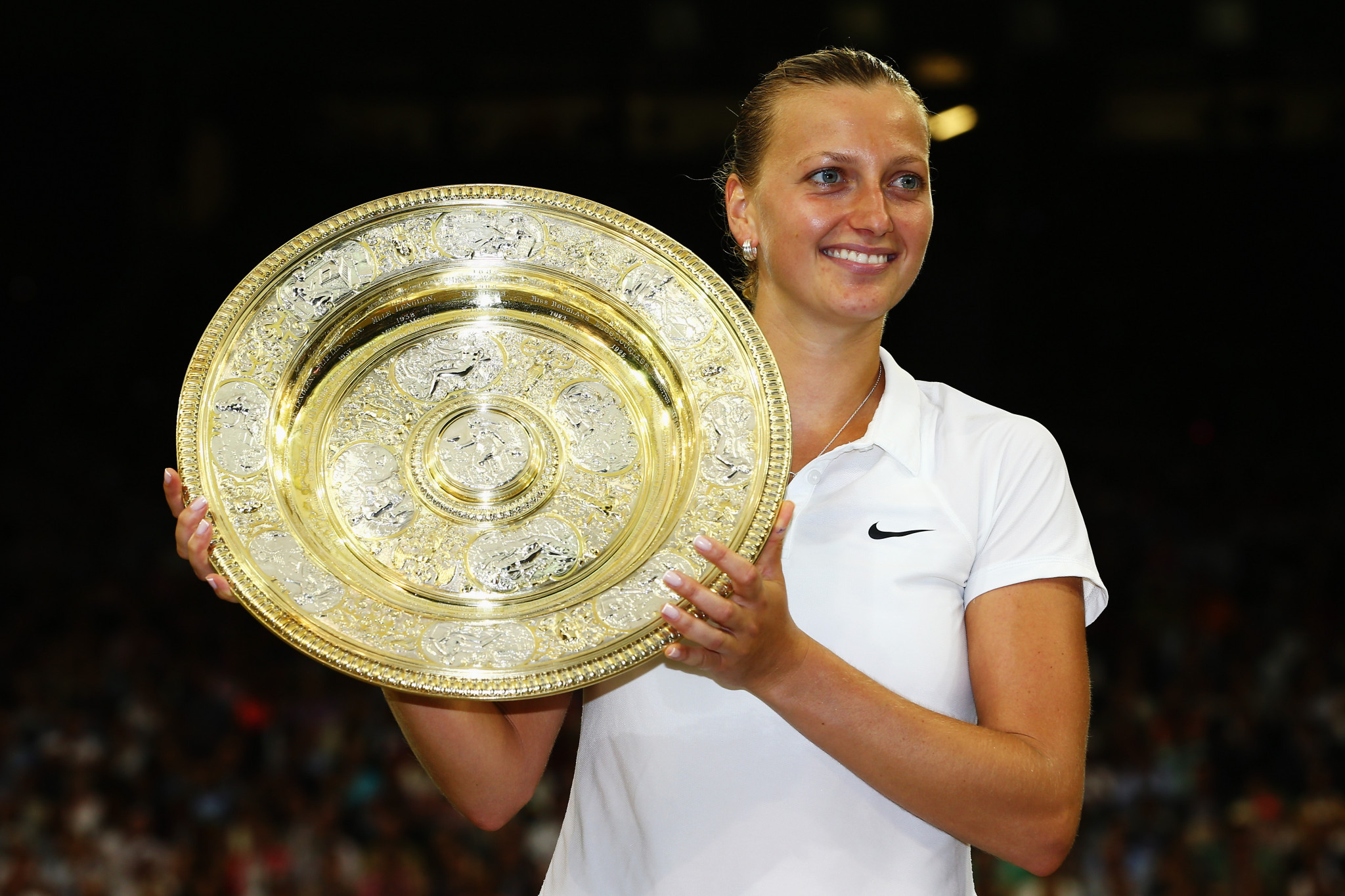 Petra Kvitová has won Wimbledon twice, in 2011 and 2014 ©Getty Images