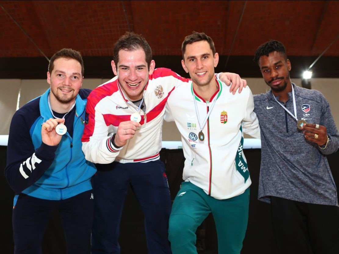 Russia's Bida tops podium at FIE Men's Épée World Cup in Buenos Aires