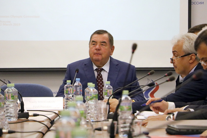 FIAS President Vasily Shestakov has called on the world governing body to step up its efforts as it strives to build on its provisional recognition by the International Olympic Committee ©FIAS