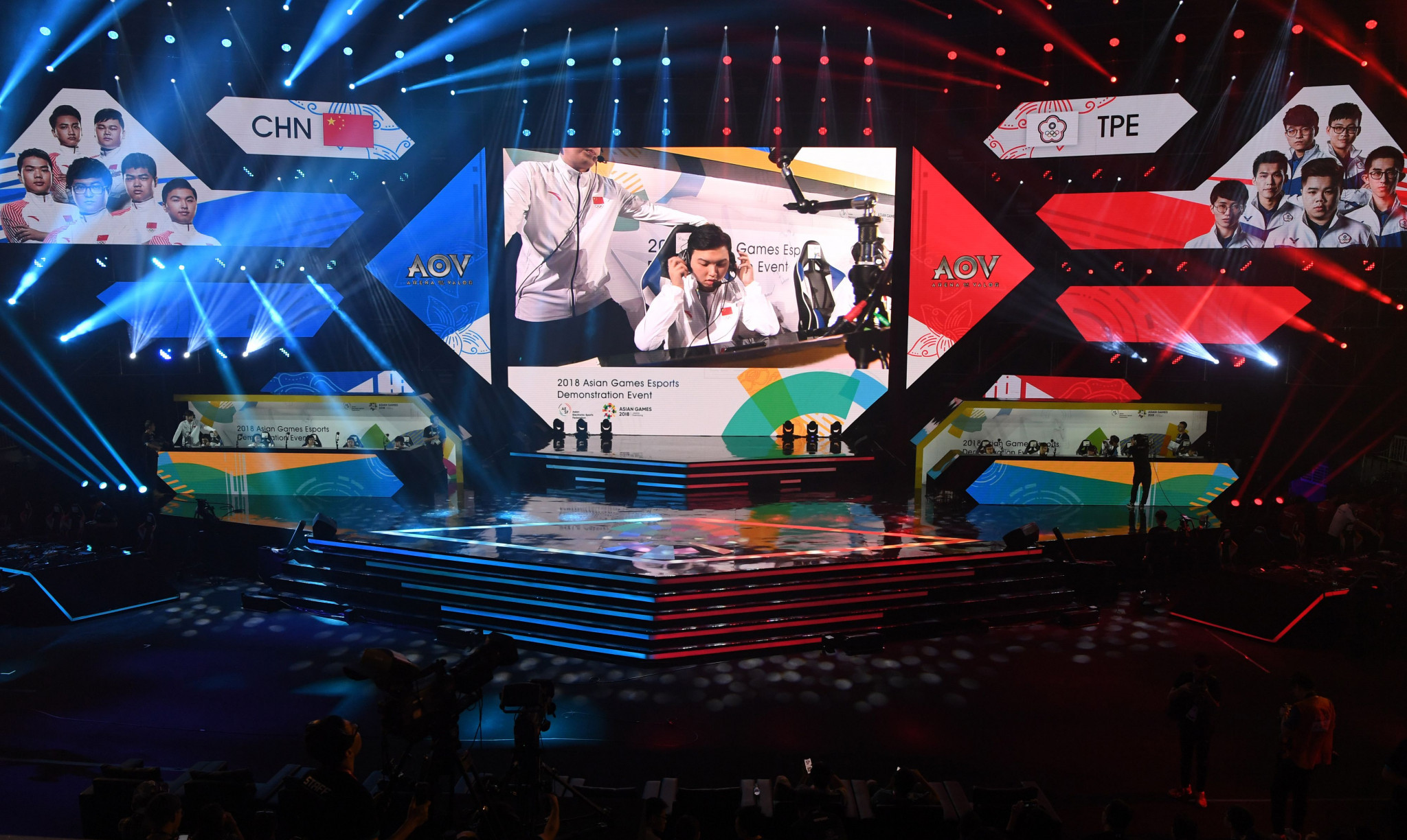 Arena of Valor was among the six titles used when esports featured as a demonstration event at the 2018 Asian Games in Jakarta and Palembang ©Getty Images
