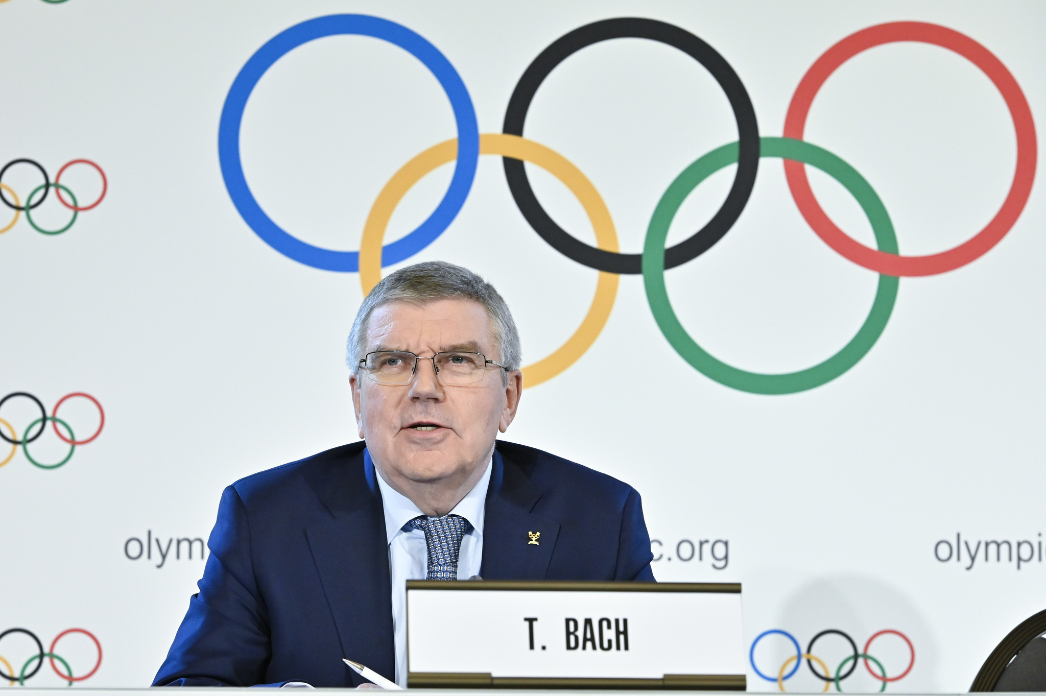 IOC President Thomas Bach insisted the organisation would not move towards a selection, rather than an election, process when deciding the host of the Olympic Games ©Getty Images
