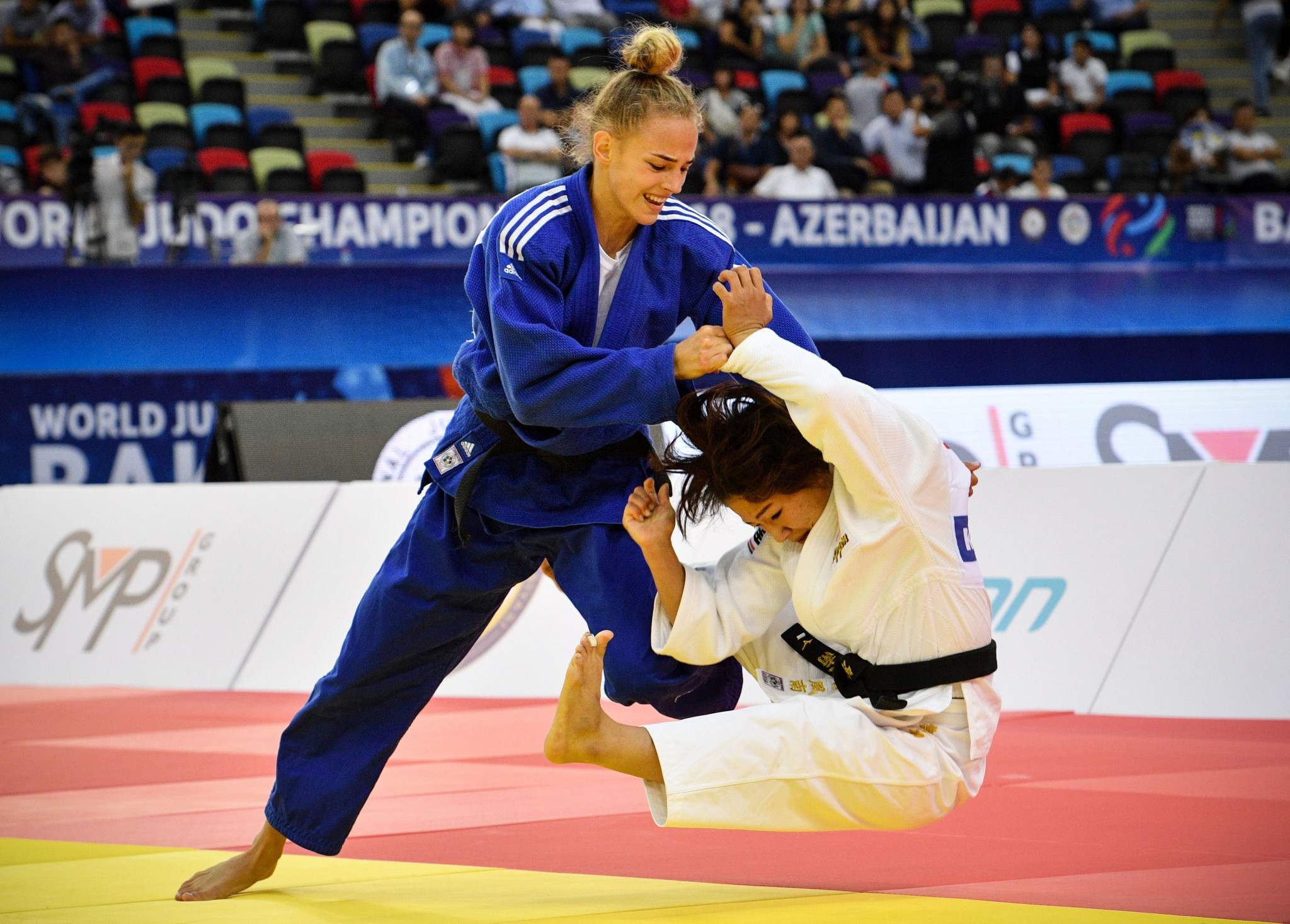 Ukrainian star Daria Bilodid will return to action for the first time since becoming junior world champion in October when she competes at the sixth edition of the IJF Grand Prix in Tbilisi this weekend ©Getty Images