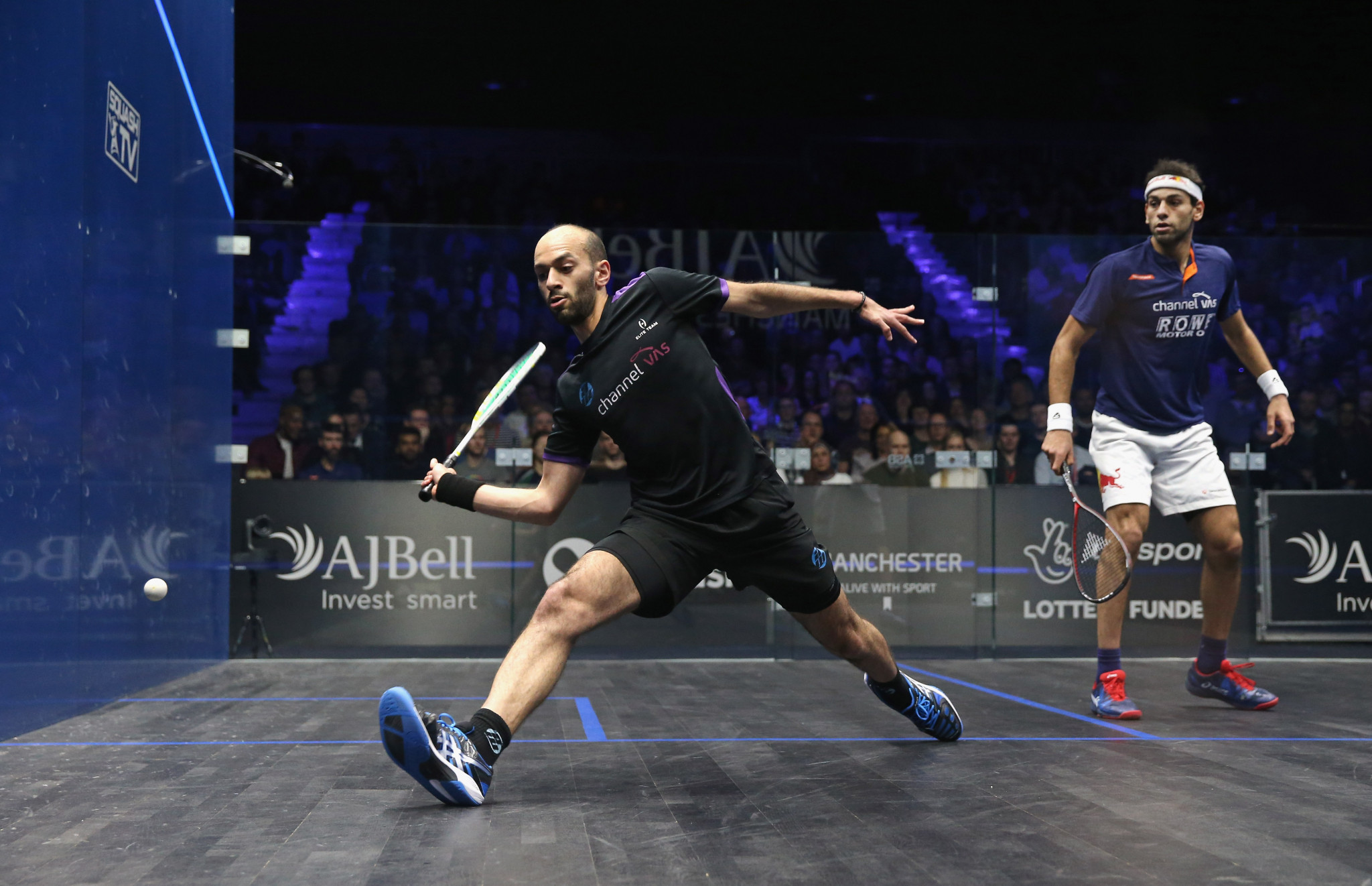 Egyptian squash player Marwan Elshorbagy has been cleared of breaching anti-doping rules ©Getty Images