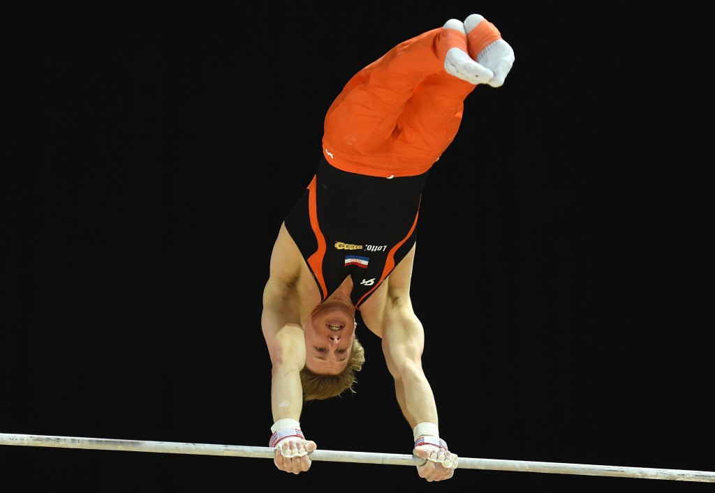 Olympic and world high bar champion Epke Zonderland crashed out of the World Championships after failing to qualify for the final ©Getty Images