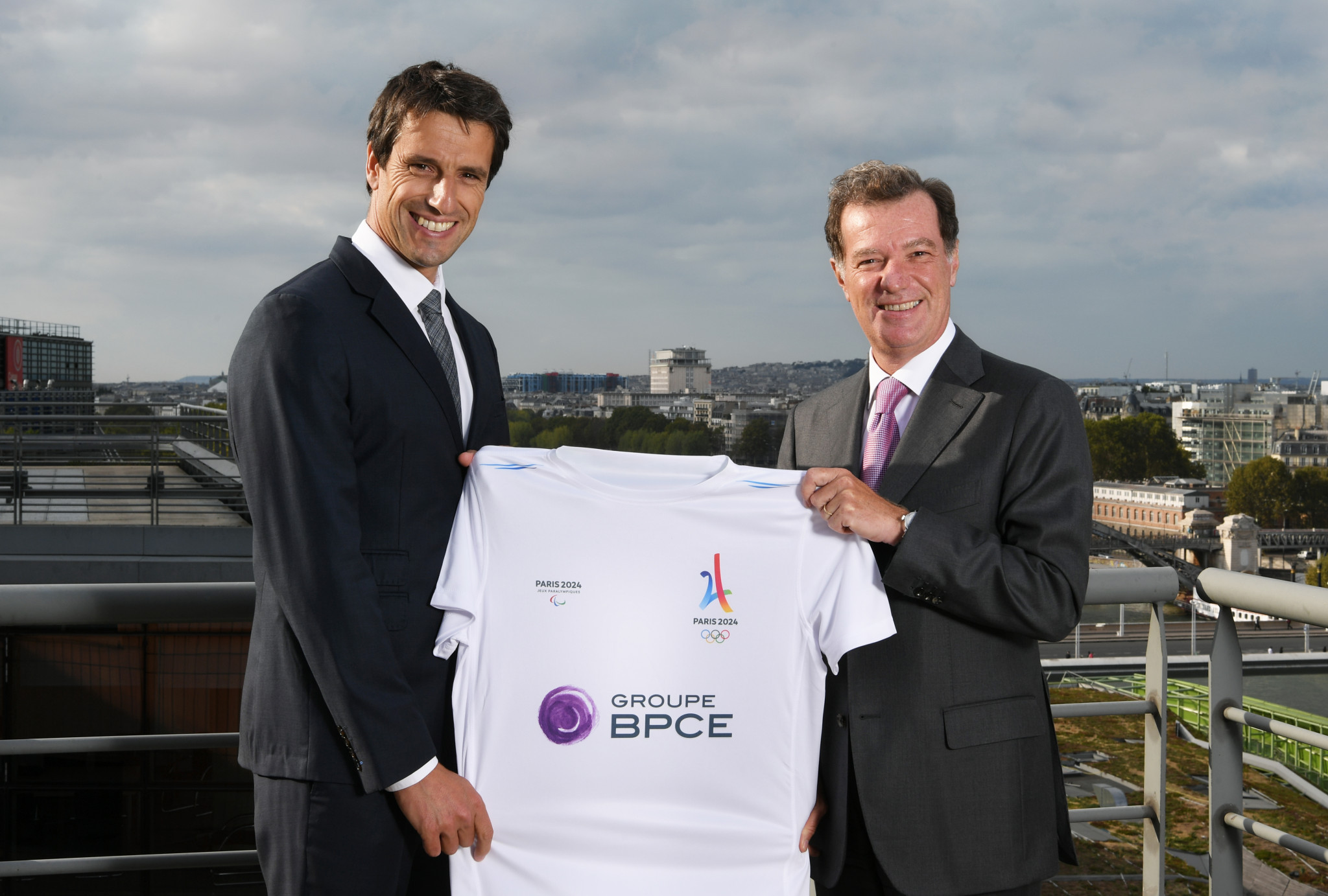 Groupe BPCE were the first to join Paris 2024's national partnership programme ©Paris 2024