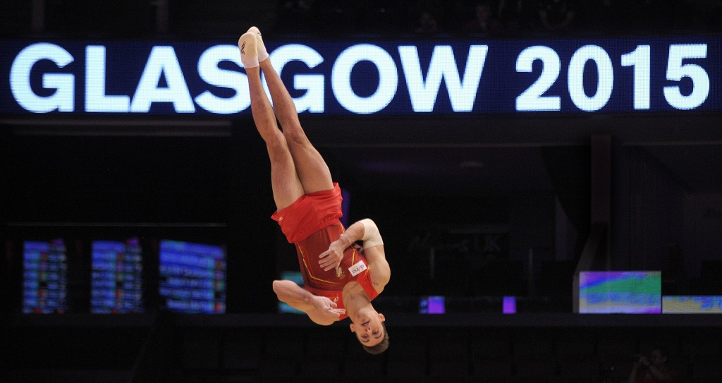 Adria Vera Mora's floor routine wasn't enough to secure Spain a Rio 2016 berth ©Getty Images