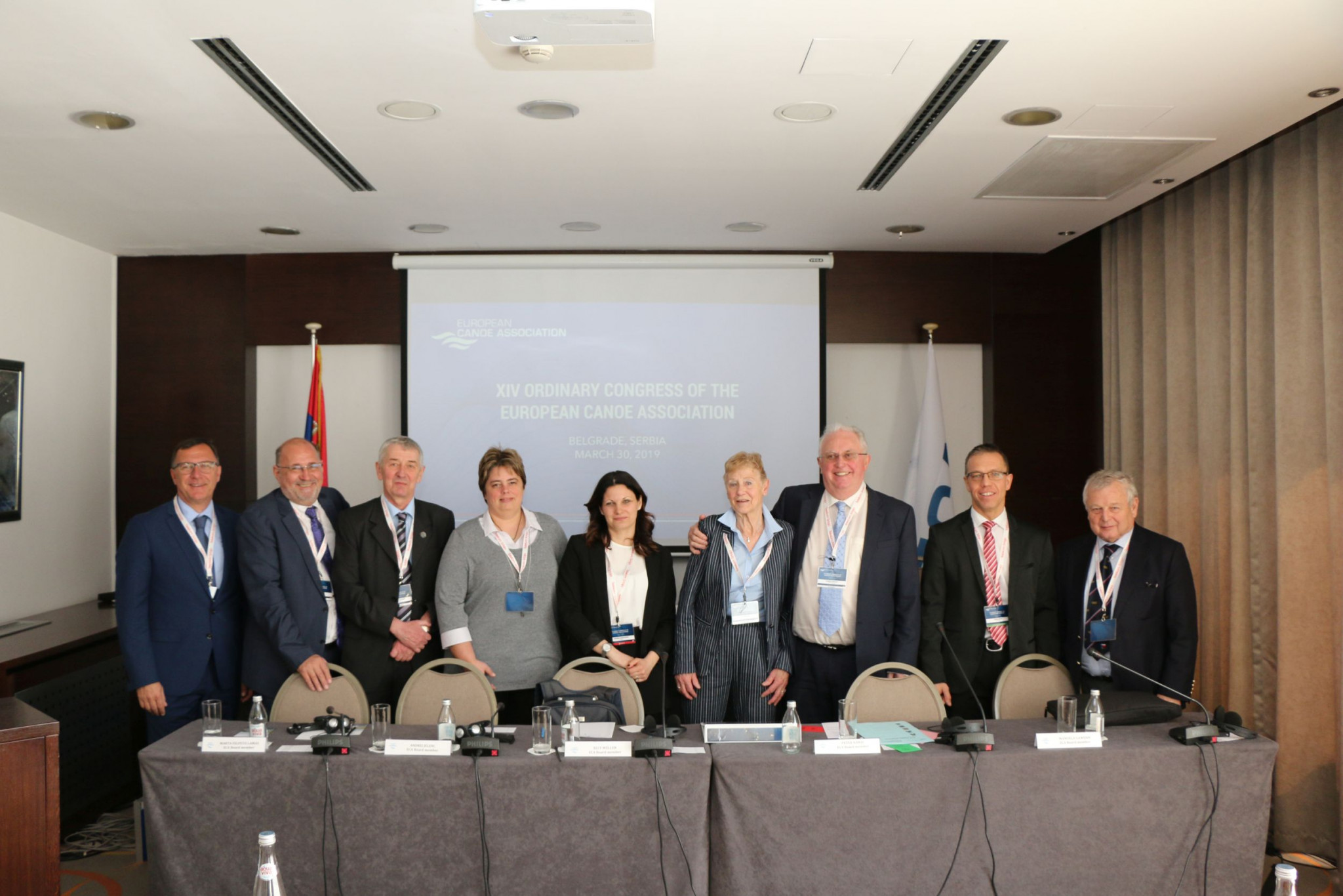 Woods re-elected unopposed as European Canoe Association President 
