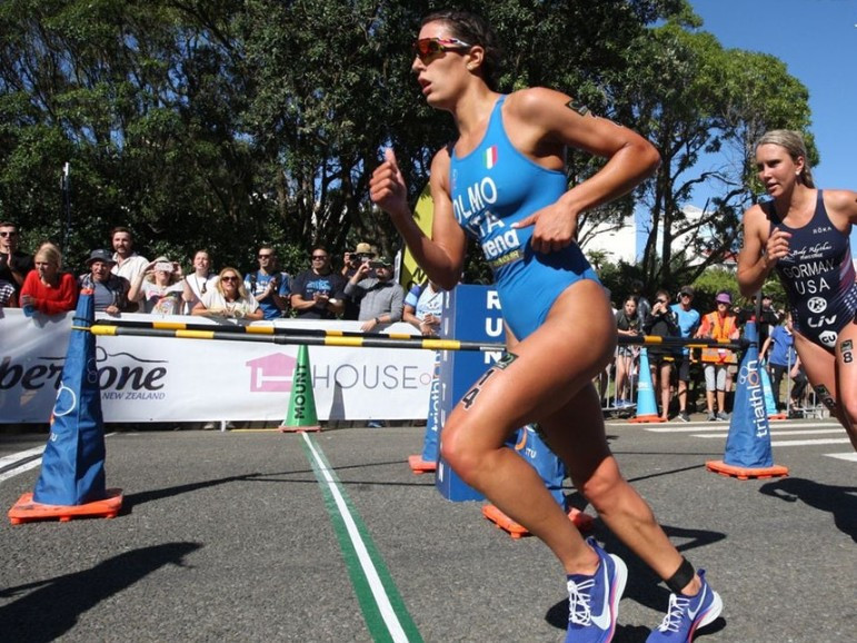 Olmo grabs first ITU Triathlon World Cup victory in New Plymouth