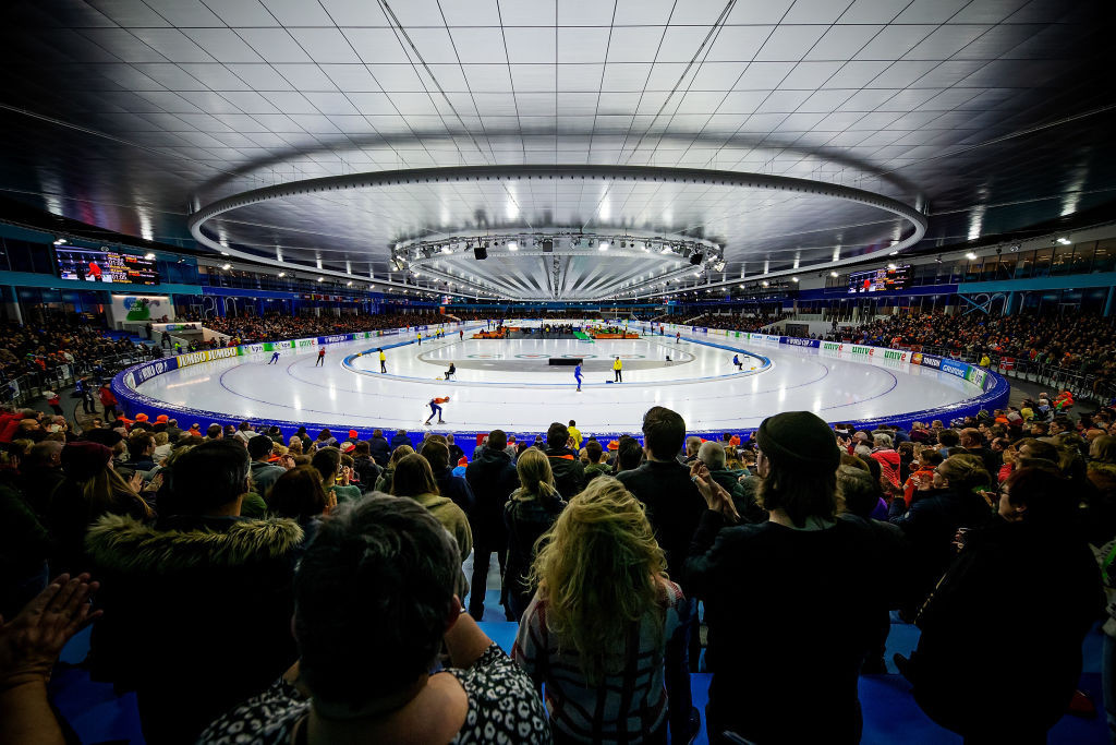 The Ice Rink Thialf in Heerenveen will host the senior World Cup final ©ISU
