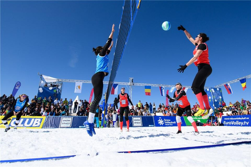 Russia and hosts Austria claim gold at FIVB Snow Volleyball World Tour