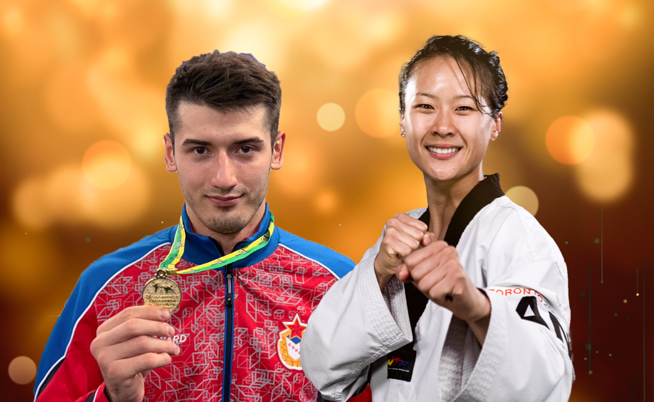 Canada's Yvette Yong and Russia's Rafael Kamalov have been named as the International Military Sports Council Athletes of the Year ©World Taekwondo