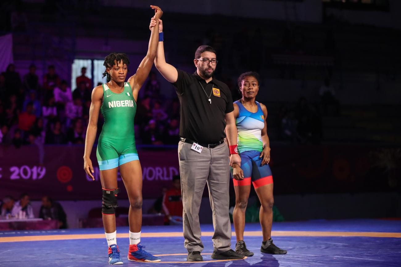 Nigeria claimed the women’s team title at the African Wrestling Championships for the third consecutive year after winning five gold medals today in Hammamet in Tunisia ©UWW
