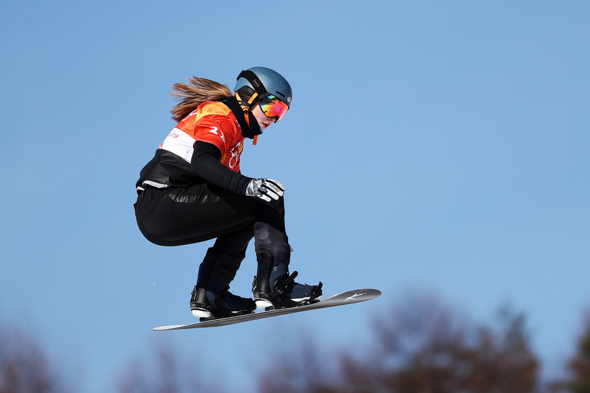 Germany's Jana Fischer led the women's snowboard cross qualifying at the International Ski Federation (FIS) Freestyle Ski World Junior Championships in Reiteralm ©Getty Images
