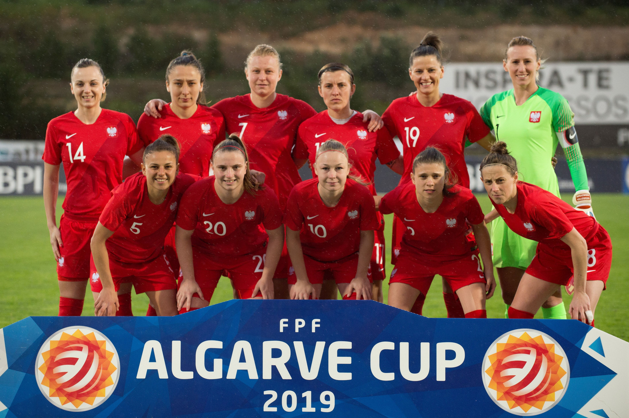 Poland moved up six places to 28th in the FIFA women's world rankings after reaching the final of the Algarve Cup ©Getty Images
