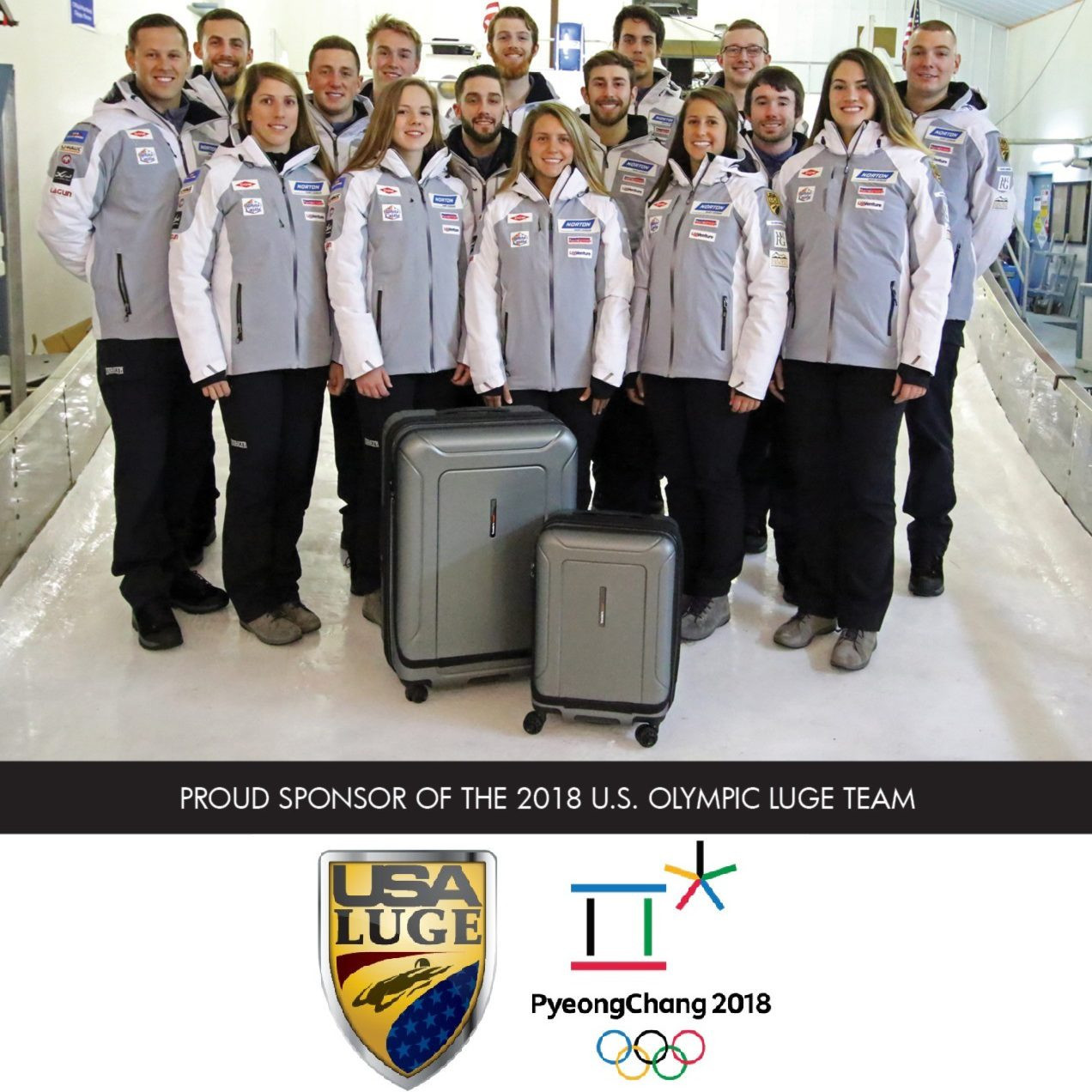 Traveler's Choice provide USA Luge with luggage for all their most important events ©Traveler's Choice