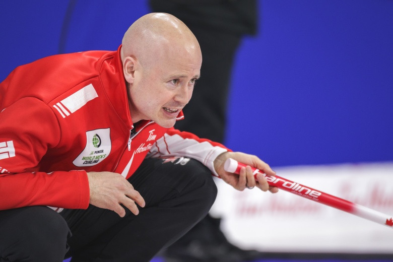 Canada remain unbeaten at Men's World Curling Championships 