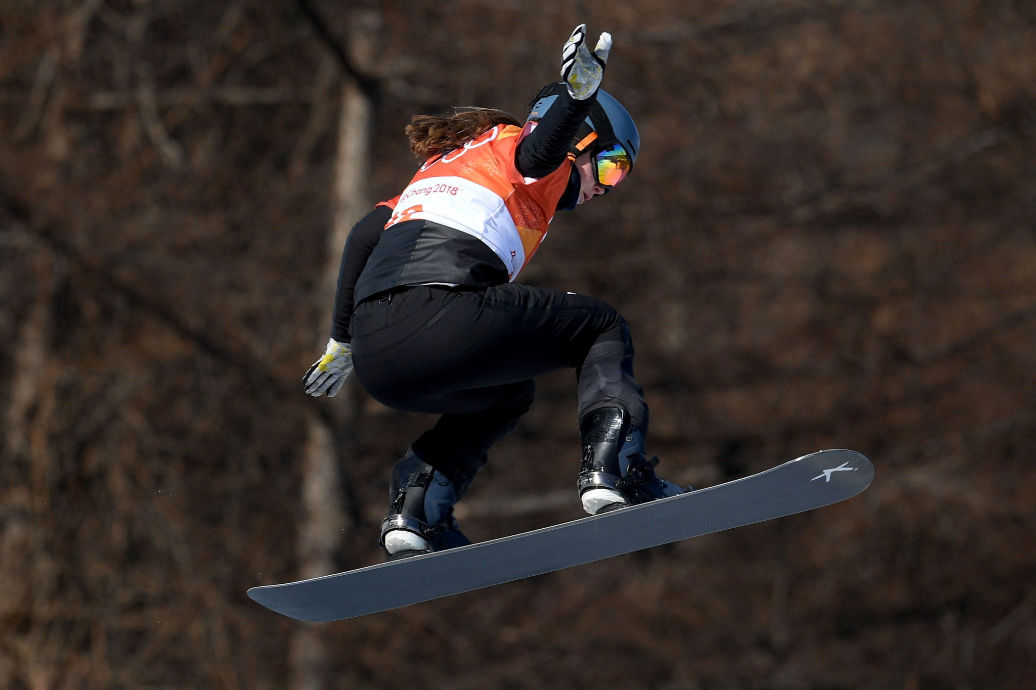 Germany's Jana Fischer sealed the women's snowboard cross title at the FIS Freestyle Ski World Junior Championships ©Getty Images