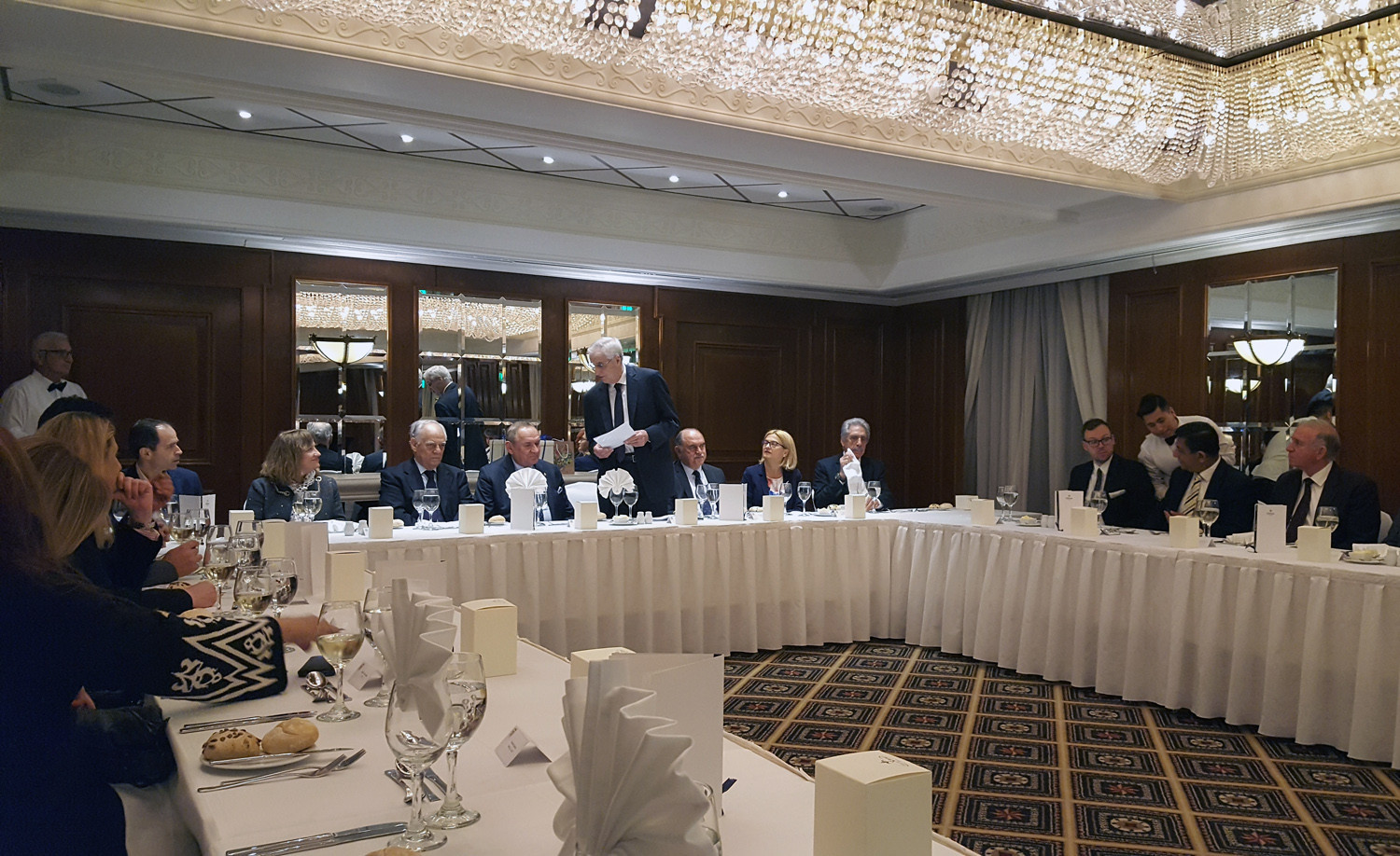The Cyprus Olympic Committee hosted an official dinner as part of proceedings ©COC