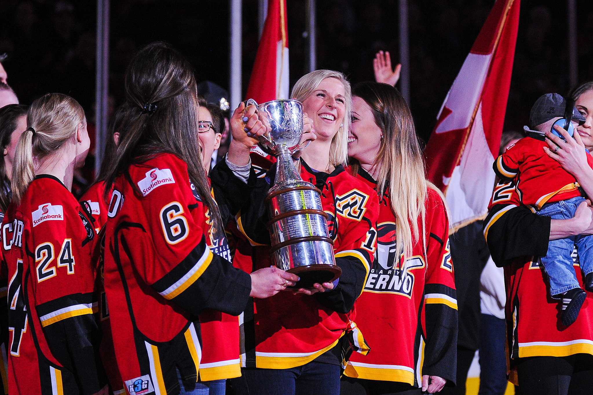 The Clarkson Cup game drew the league's final season to a close on March 24 ©Getty Images