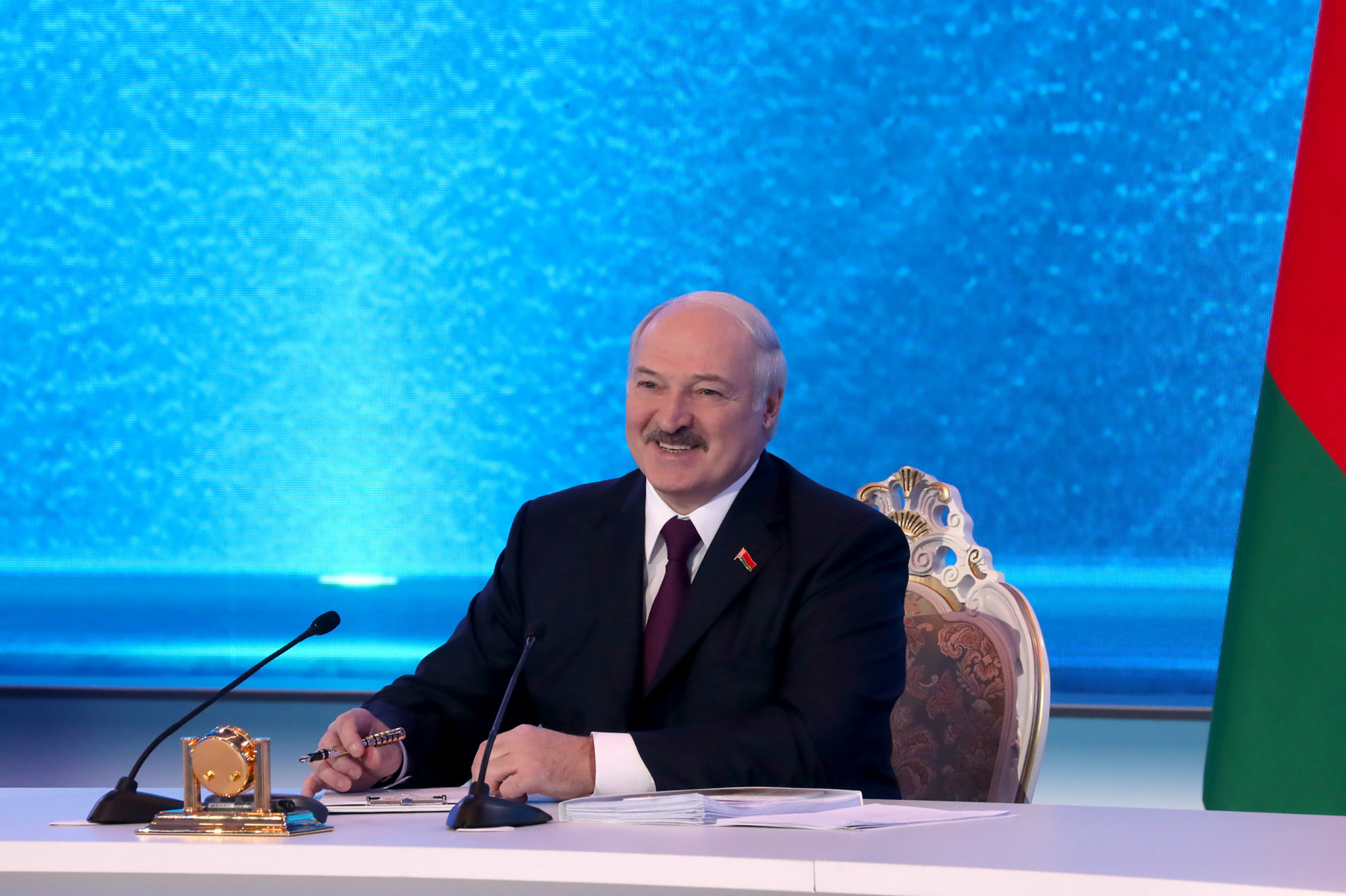 The conference has been organised in part by the Minsk 2019 Organising Committee, run by Belarusian President Alexander Lukashenko ©Getty Images