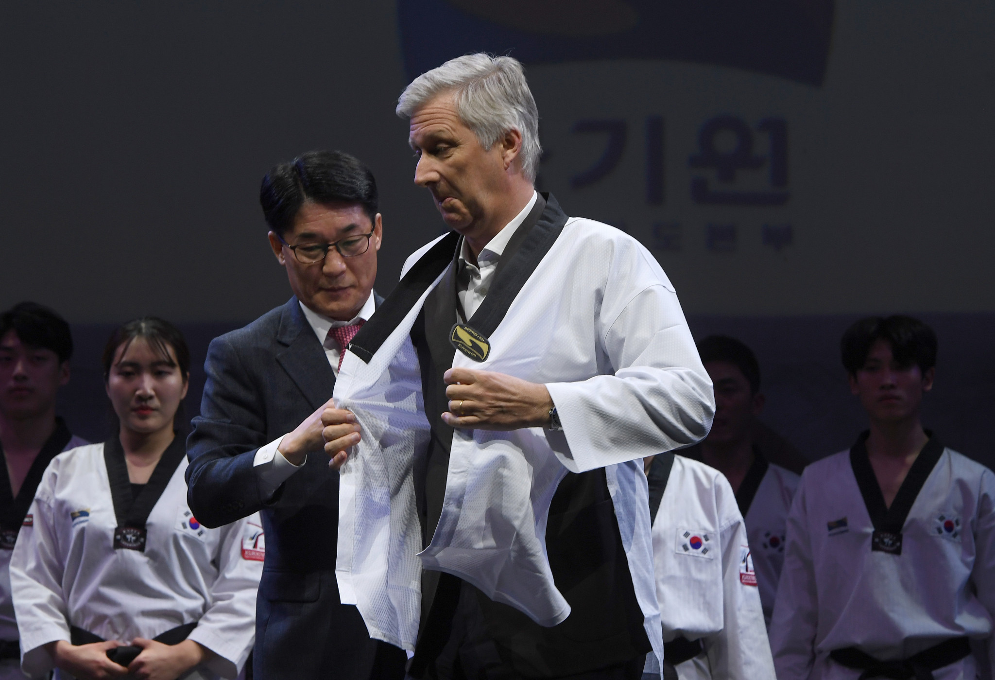 King of Belgium visits World Taekwondo headquarters during state visit to South Korea