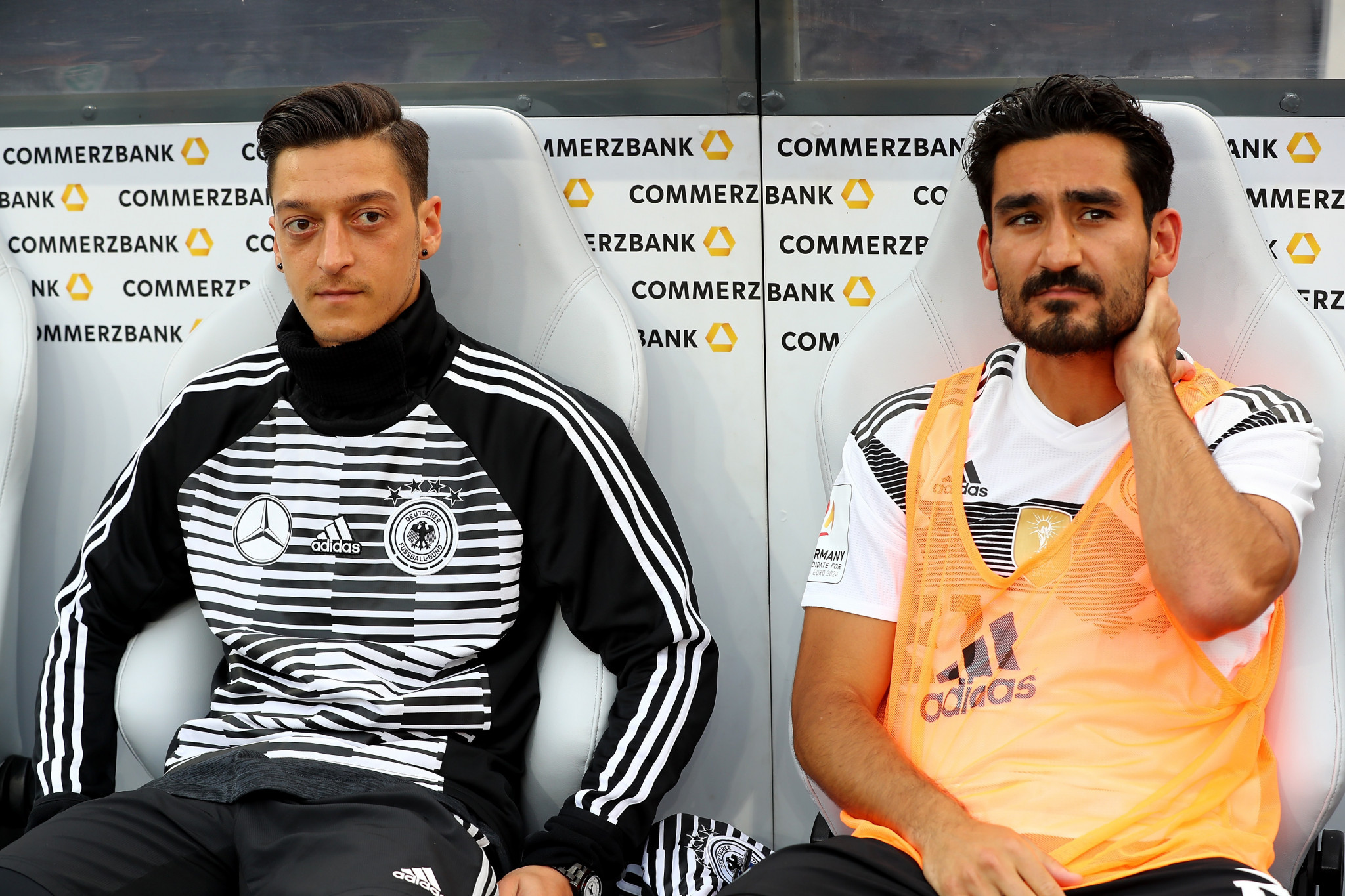 Reinhard Grindel was in charge when controversy emerged surrounding Germany's Mesut Özil and İlkay Gündoğan during the 2018 FIFA World Cup ©Getty Images