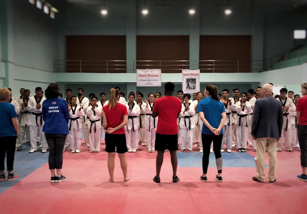 Great Britain’s two-time world Para-taekwondo champion Amy Truesdale has hailed the success of a special taekwondo training camp in Nepal ©Amy Truesdale/Twitter