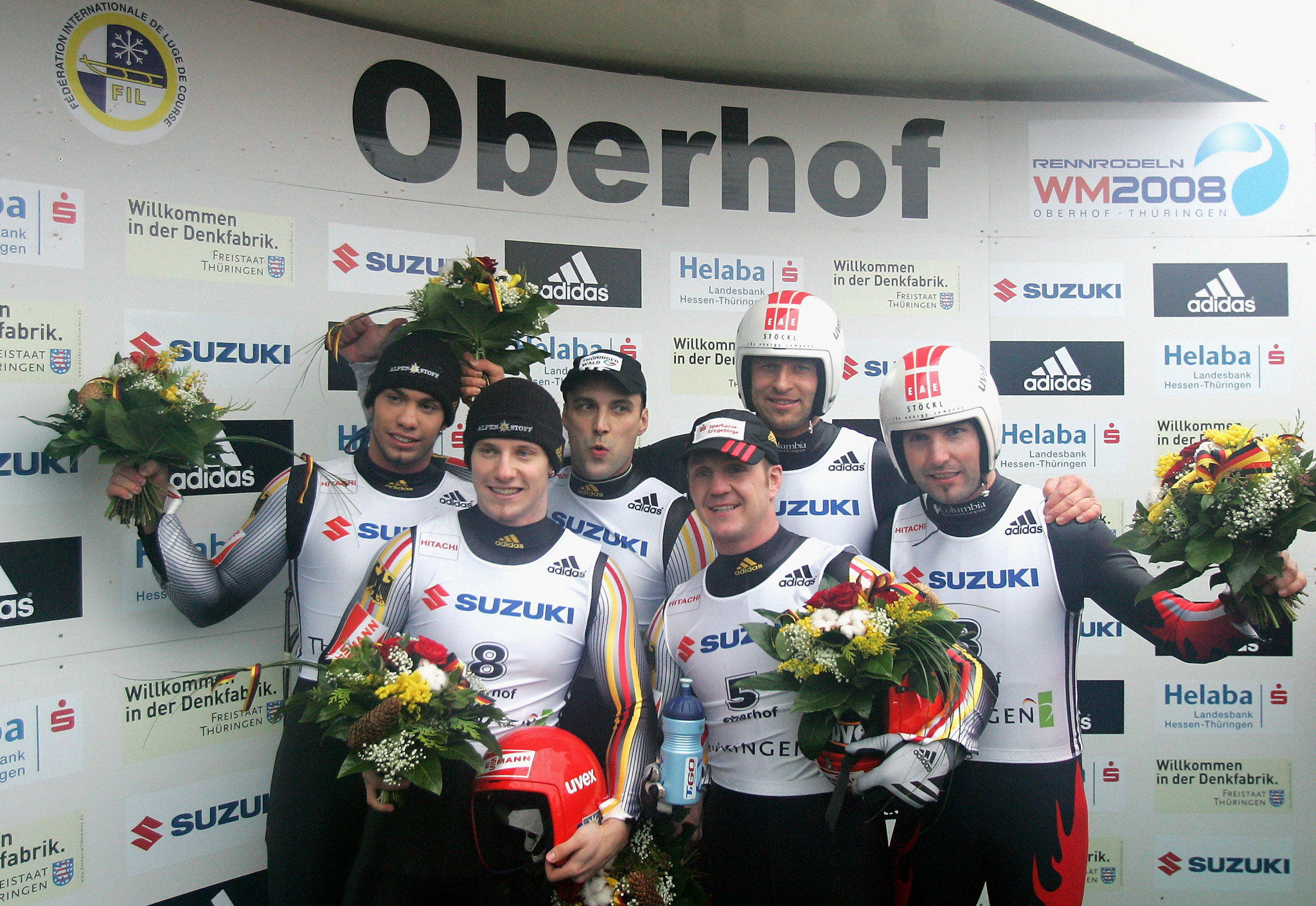 The last time Oberhof hosted the FIL World Championships in 2008 there was almost total domination from Germany, who won nine of the 12 medals, including all four gold ©Getty Images