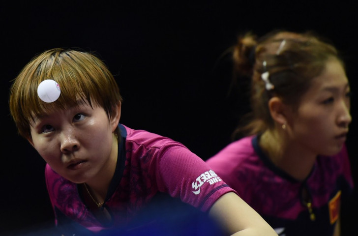 Zhu Yuling and Liu Shiwen took the women's doubles crown
