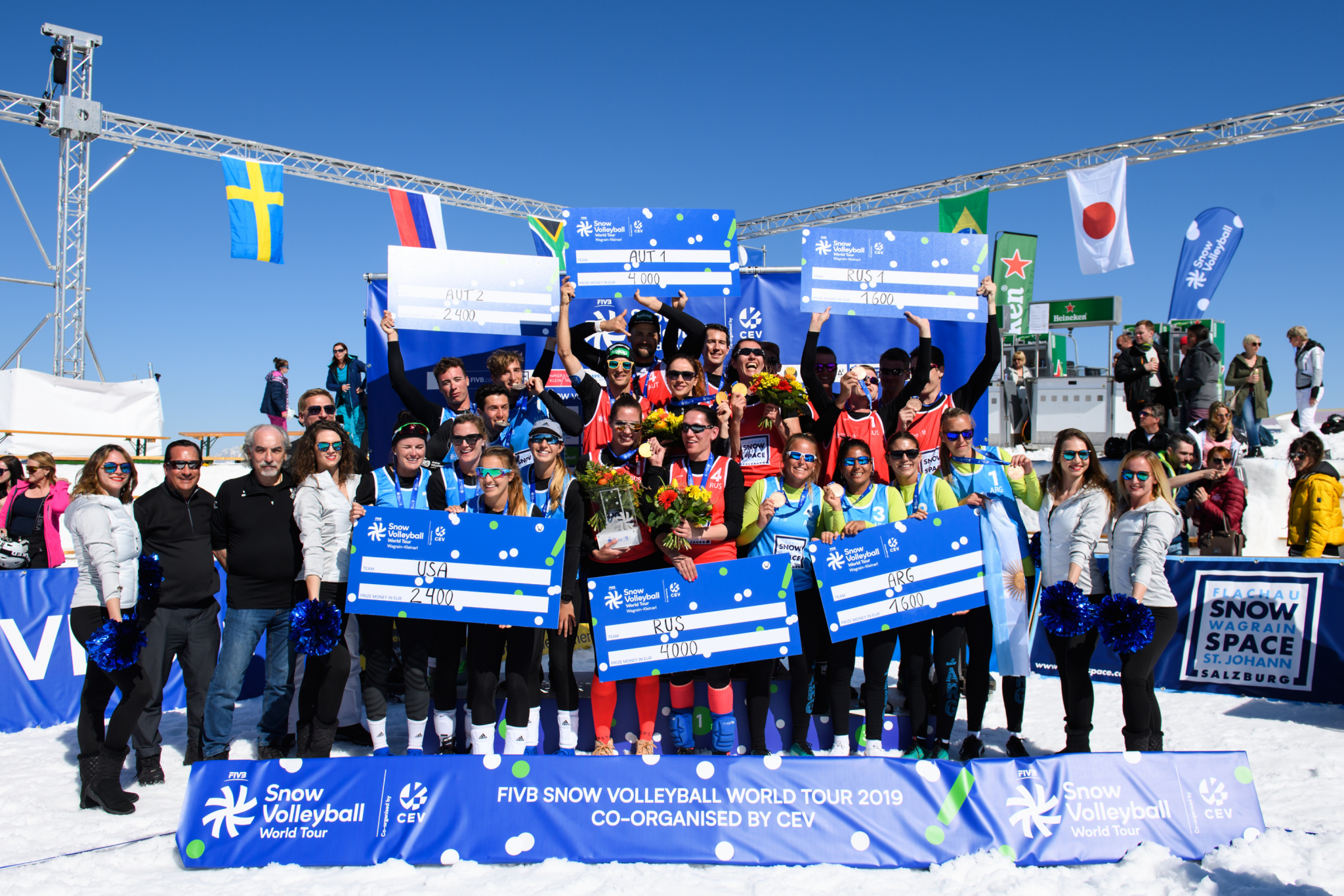 Kronplatz to stage second event of FIVB Snow Volleyball World Tour
