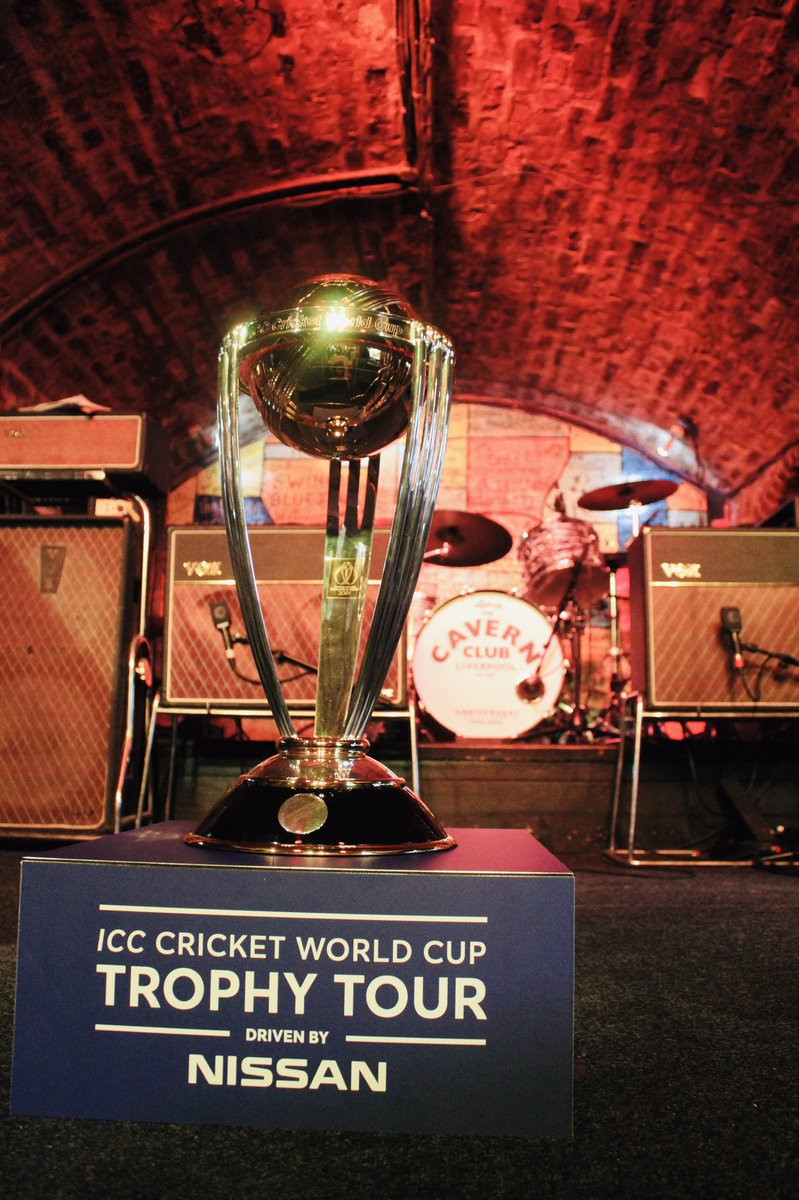 The ICC Cricket World Cup trophy tour continued this week ICC