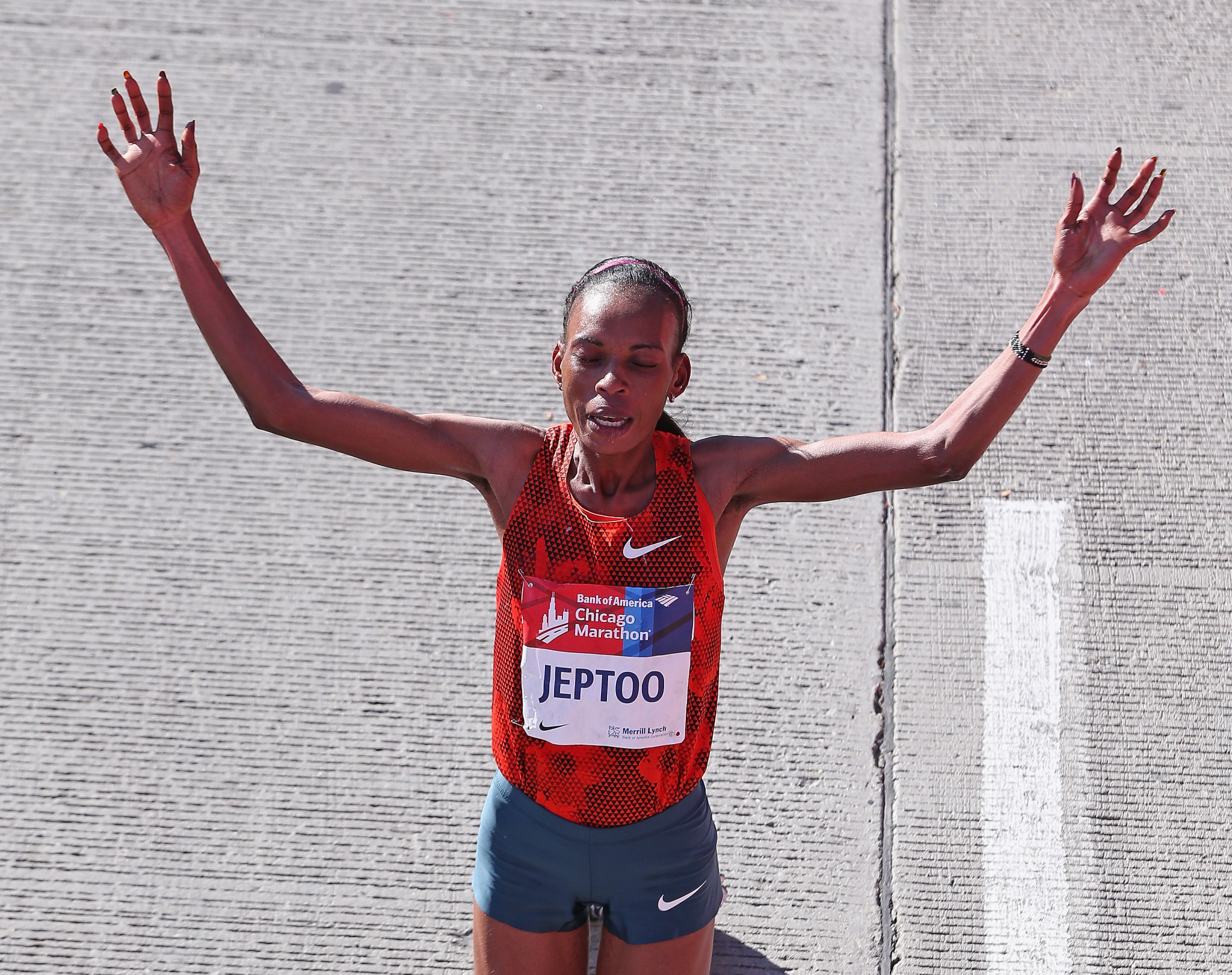 Rita Jeptoo was among the former winners to have been sanctioned for a doping offence ©Getty Images