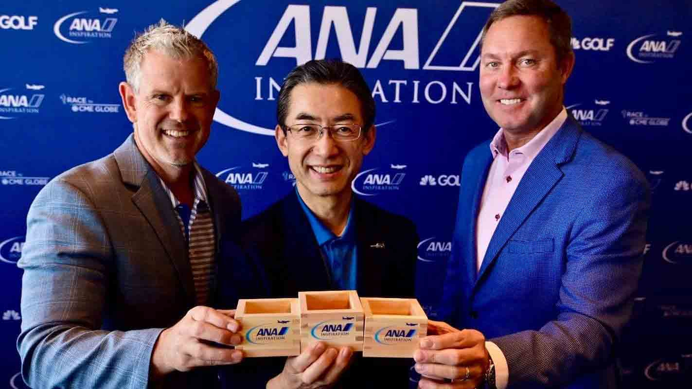 ANA and the LPGA signed an extension agreement on the eve of the tournament in California ©LPGA