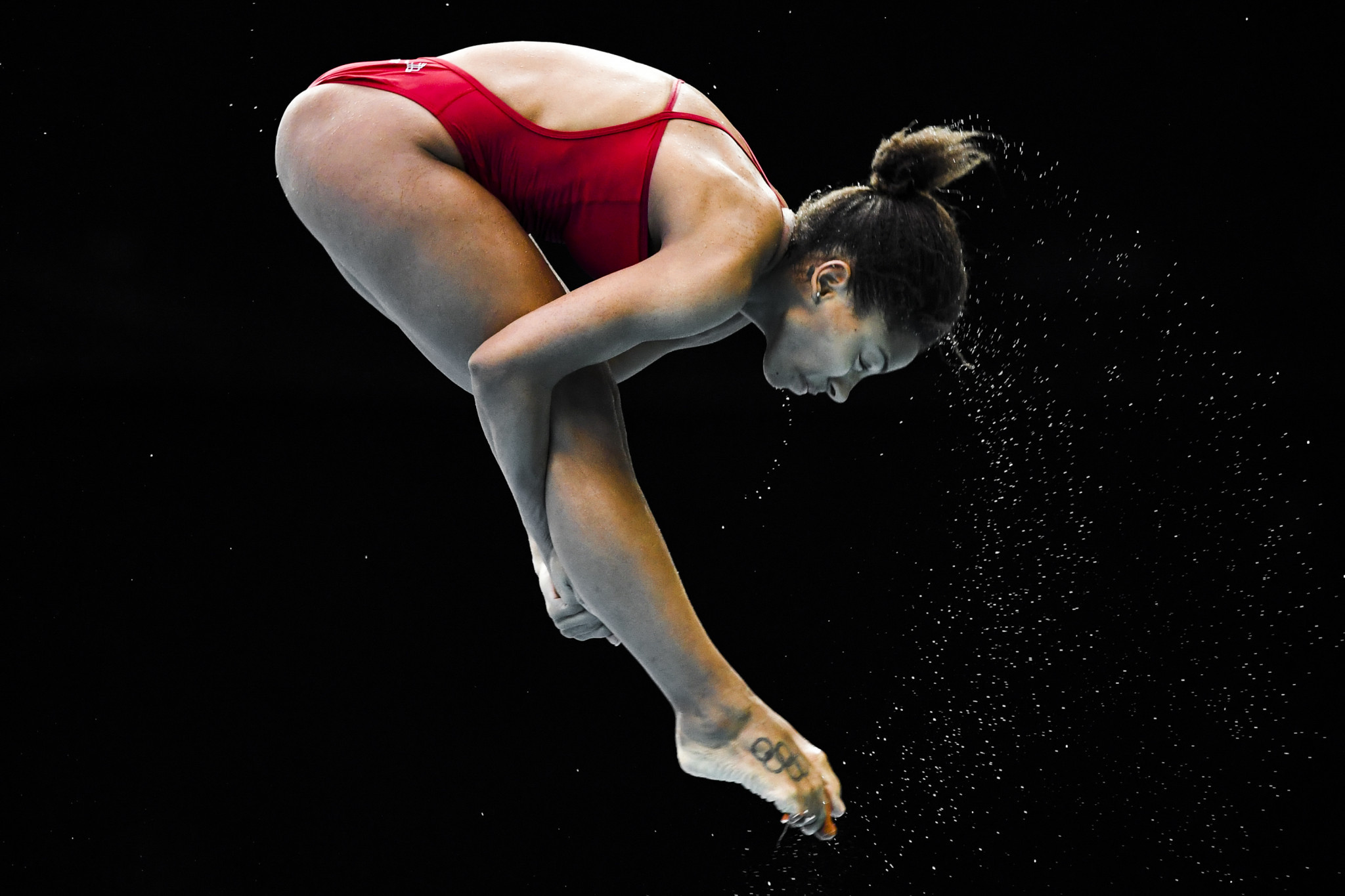Jennifer Abel eased through to the springboard final at the FINA Diving Grand Prix in Calgary ©Getty Images