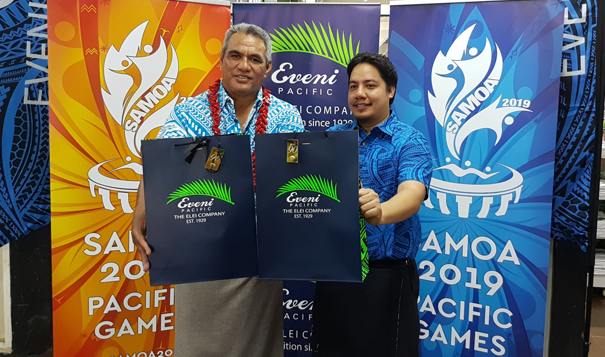 Eveni Carruthers will provide clothing for athletes and officials at the 2019 Pacific Games ©Samoa 2019
