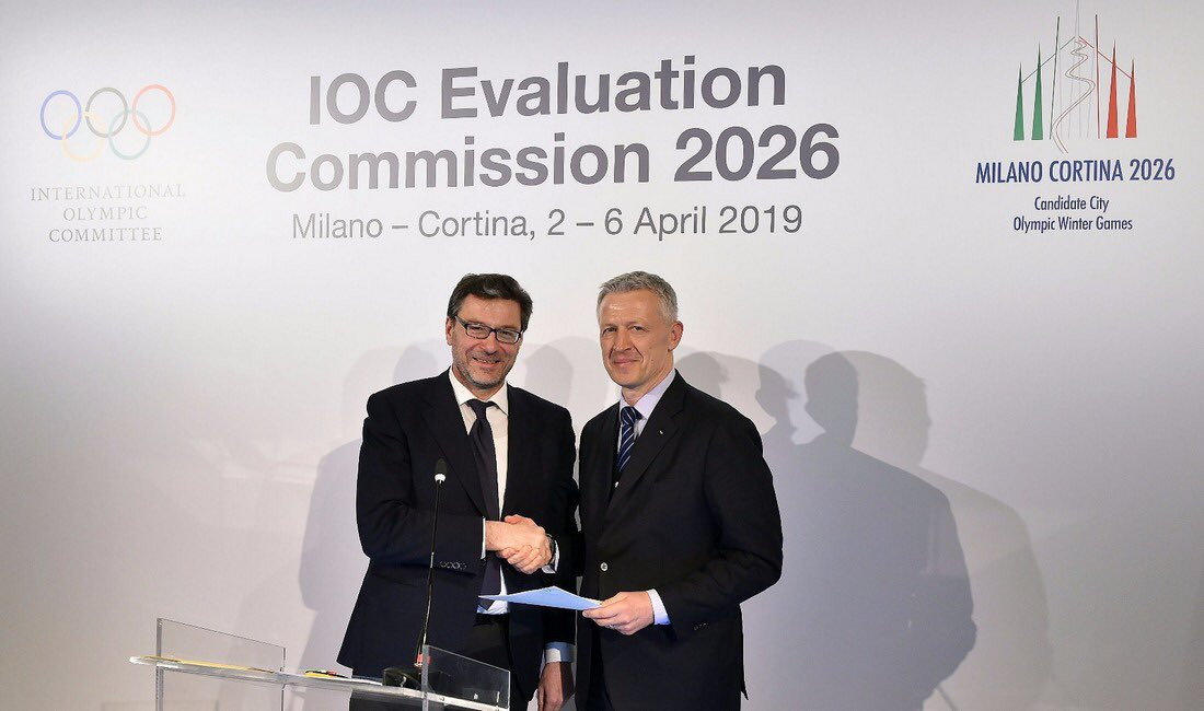 A letter signed by Italian Prime Minister Giuseppe Conte offering the guarantees for Milan Cortina 2026 was delivered to the IOC today ©Milan Cortina 2026
