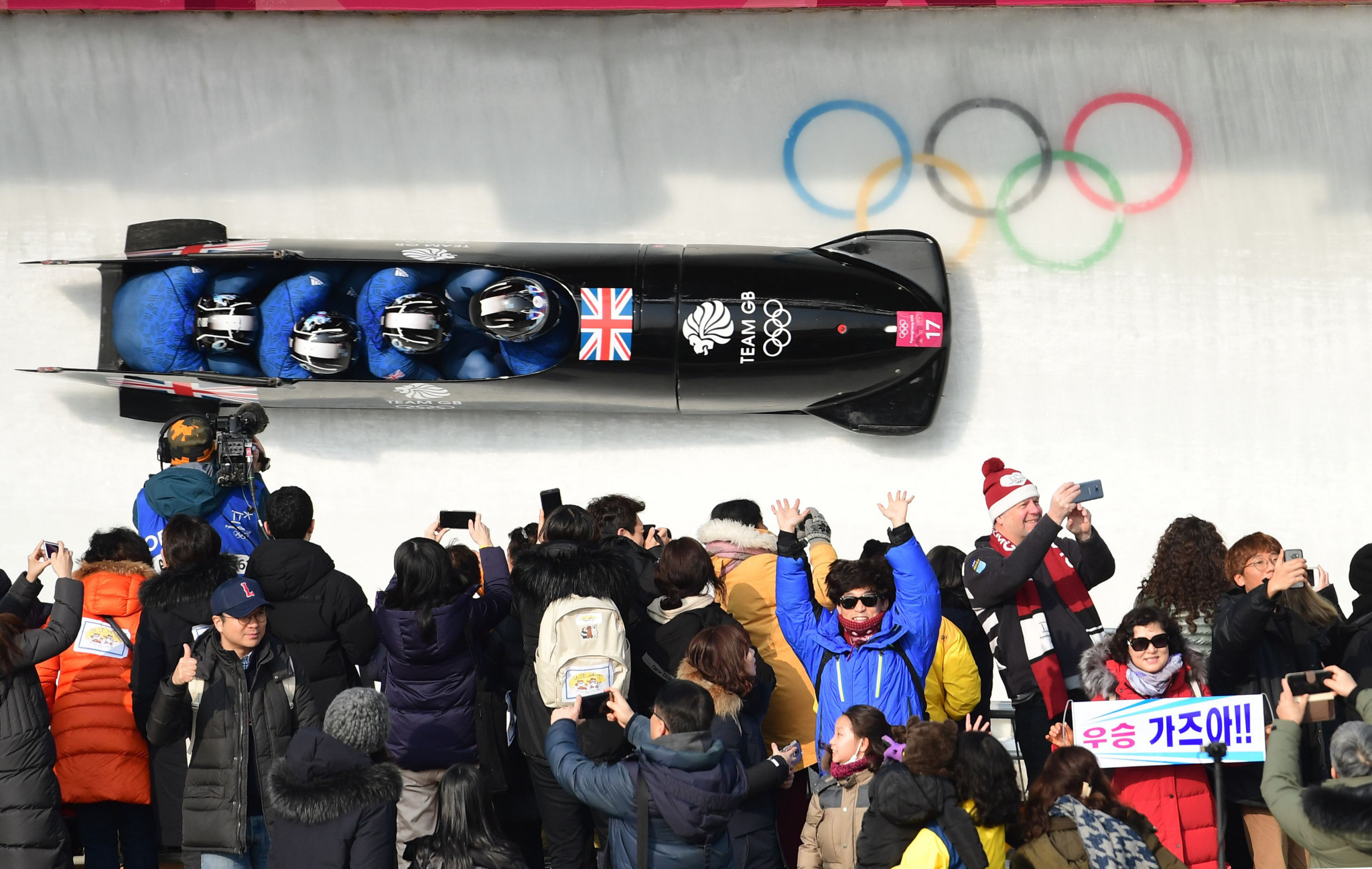 Britain's four-man bob teams failed to reach their target of top five finishes at Pyeongchang 2018