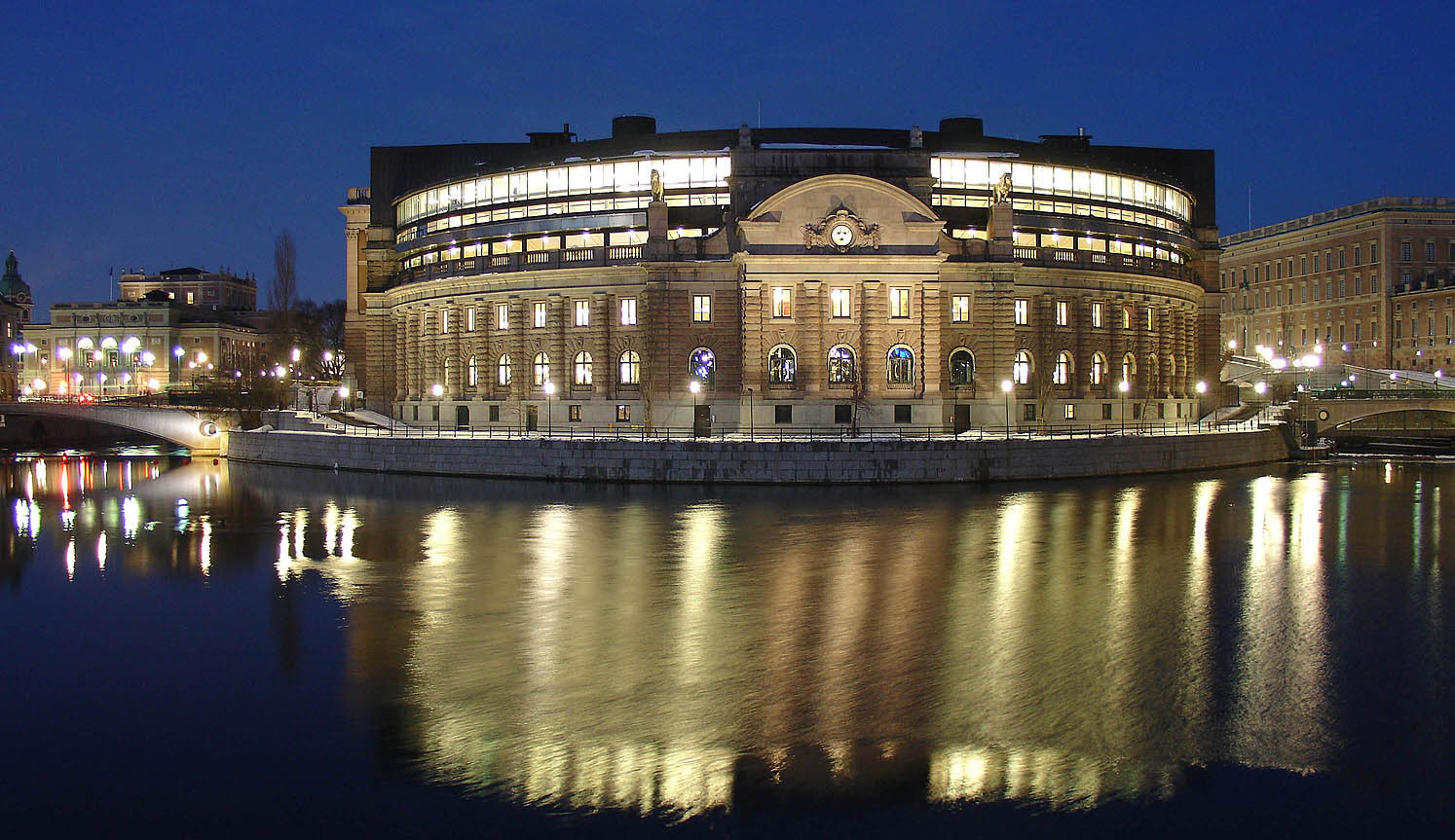 The Swedish Government at the country's Parliament – the Riksdag – has yet to announce whether or not it will back Stockholm Åre 2026 with the official deadline of April 12 less than a week away ©Wikipedia 