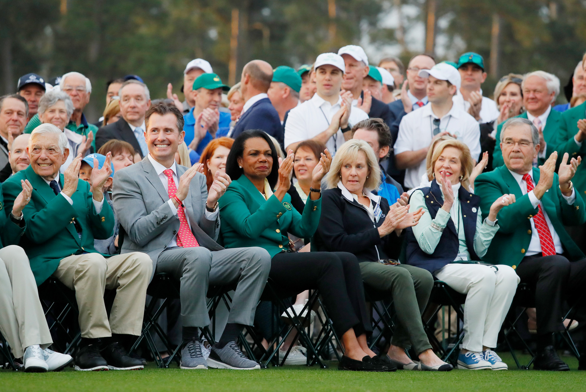 History made as women play first competitive round at Augusta National